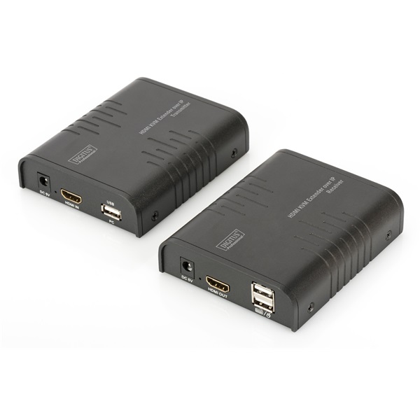 Digitus DS-55202 HDMI™, USB Extender RJ45 hálózati kábelen keresztül