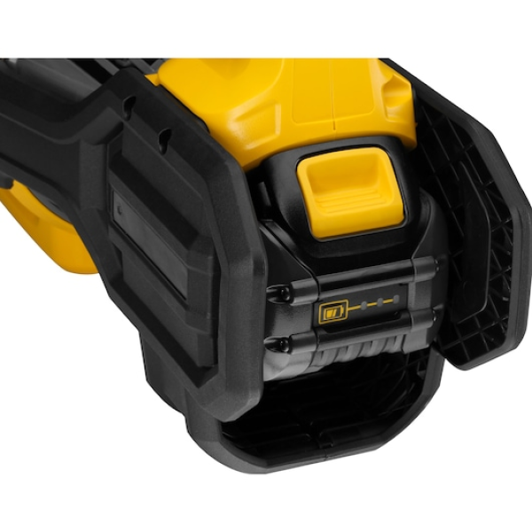DEWALT Axiális lombfúvó 54V XR FLEXVOLT  kefe nélküli  1×9Ah akkuval és töltővel