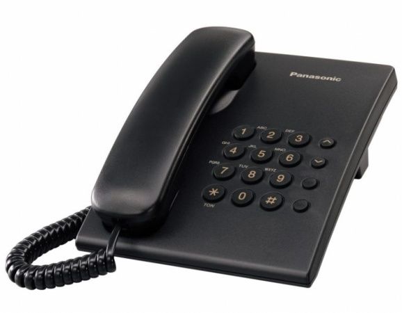 Panasonic KX-TS500HGB telefon fekete
