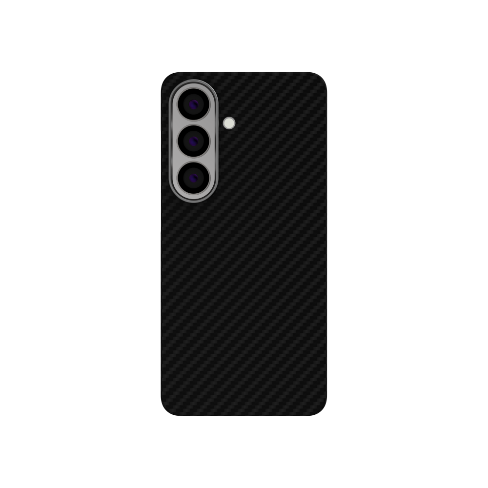 Aramid mágneses karbon tok, Samsung S26 Plus,  Fekete