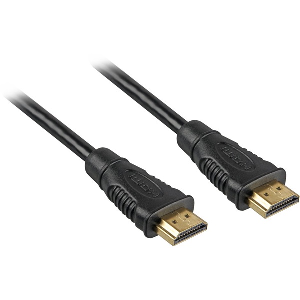 PremiumCord kábel HDMI - HDMI High Speed, 4K@30Hz, M/M, 1m, fekete (KPHDMI1)