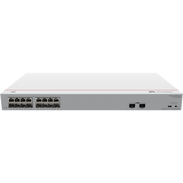Huawei eKit Switch 16x1000Mbps + 2x1GE (SFP), PoE+, S110-16LP2SR Huawei eKit Switch 16x1000Mbps + 2x1GE (SFP), PoE+, S110-16LP2SR