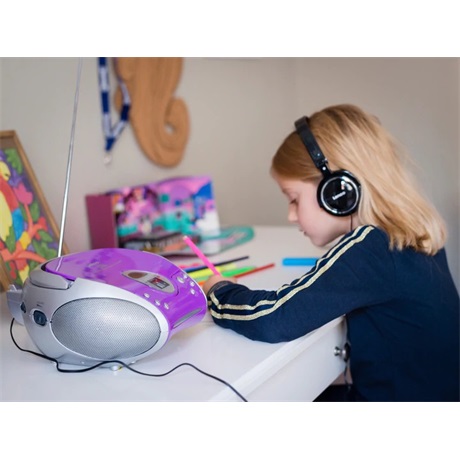 Lenco SCD-24 PURPLE CD-S RÁDIÓ