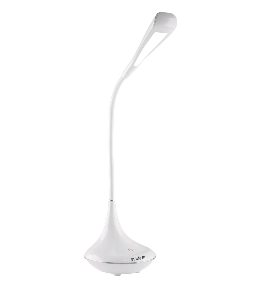 Avide LED asztali lámpa bluetooth hangszórós fehér 4W (ABLDL-BS-4W)