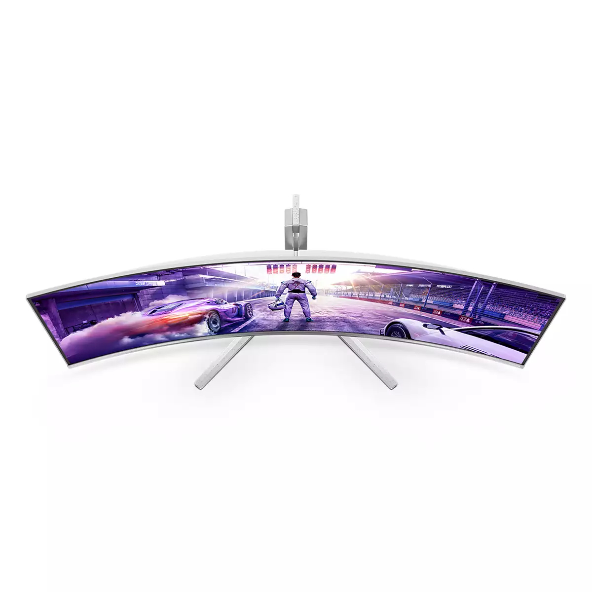 Philips 49" EVNIA 49M2C8900/00 Monitor - 5120x1440, OLED, 240Hz, 0,03ms, Ívelt, Gamer, Fehér