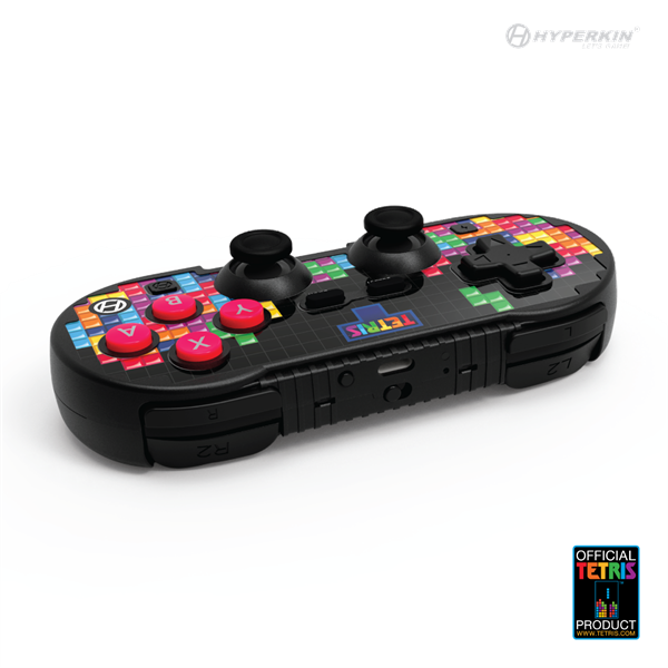HYPERKIN Pixel Art Tetris Nintendo Switch/PC/Mac/Android "Tetrimino Stack" BT kontroller