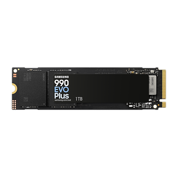 Samsung 1TB  MZ-V9S1T0BW  990 EVO Plus, PCIe 4.0x4/5.0x2, NVMe 2.0, M.2 SSD 