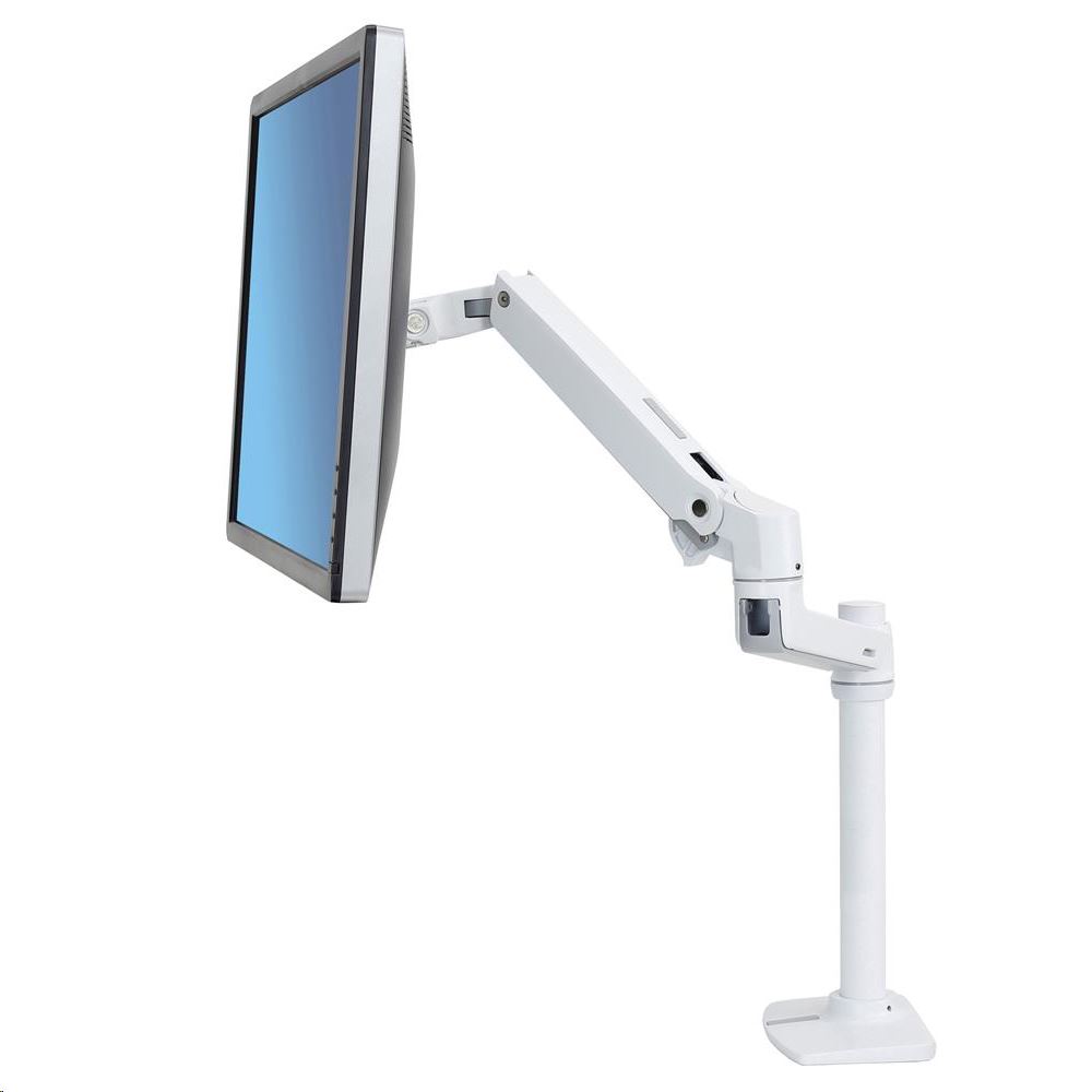 Ergotron LX monitortartó 32" 3.2-11.3kg (LX Desk Monitor Arm, Tall Pole) fehér (45-537-216) Ergotron LX monitortartó 32" 3.2-11.3kg (LX Desk Monitor Arm, Tall Pole) fehér (45-537-216)