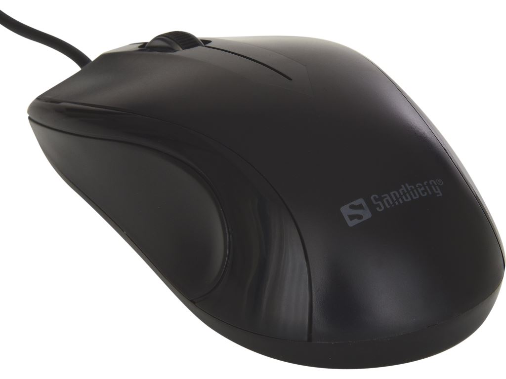 Sandberg 631-01 optikai egér fekete
