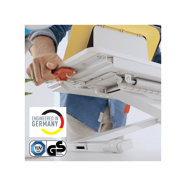 LEITZ 65320085 Ergo Cosy Ülő/álló munkaállomás  kihúzható billentyűzettartóval