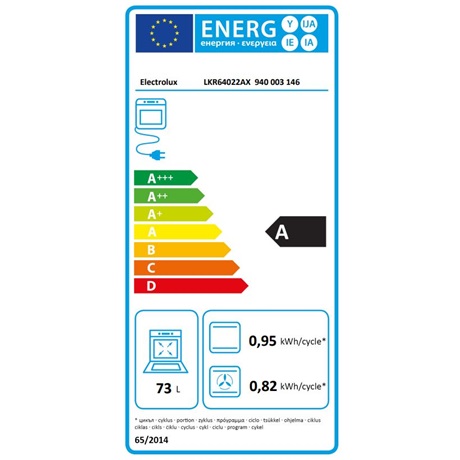 Electrolux LKR64022AX Kerámialapos tűzhely