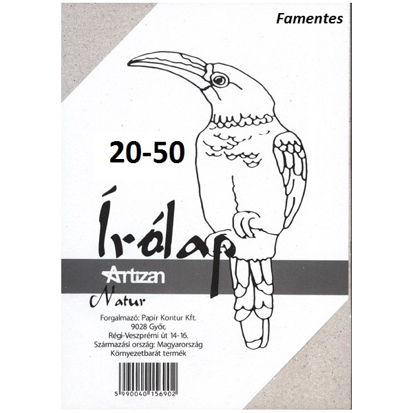 20-50 famentes írólap 20-50 famentes írólap