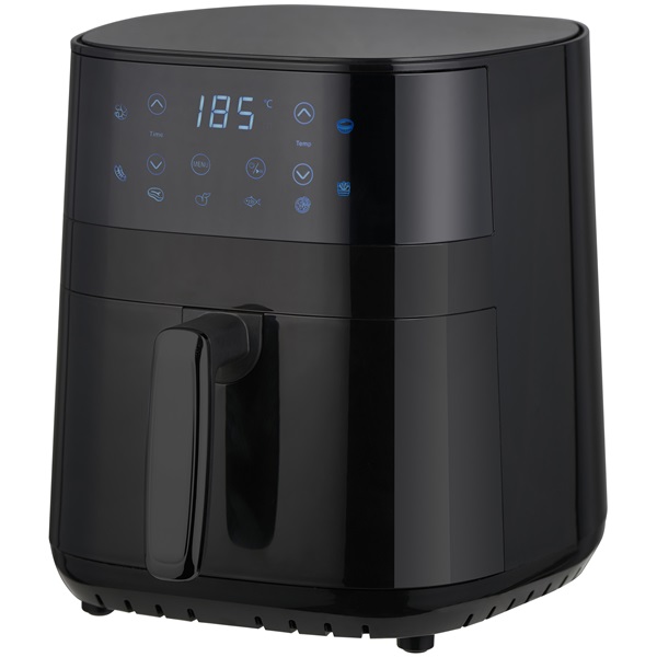 TOO AF-350-B-1400 W fekete 3,2 L forrólevegős sütő (air fryer) digitális vezérléssel TOO AF-350-B-1400 W fekete 3,2 L forrólevegős sütő (air fryer) digitális vezérléssel