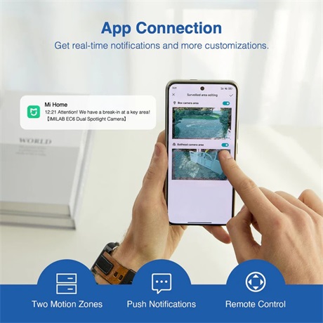 Imilab EC6 DUAL (CMSXJ68A) Biztonsági kamera