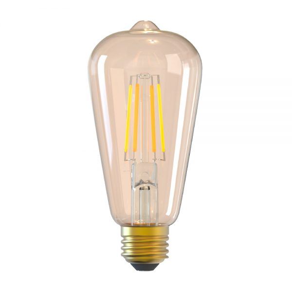 Tellur WiFi Smart Filament Bulb E27 6W Amber okos fényforrás (TLL331191)