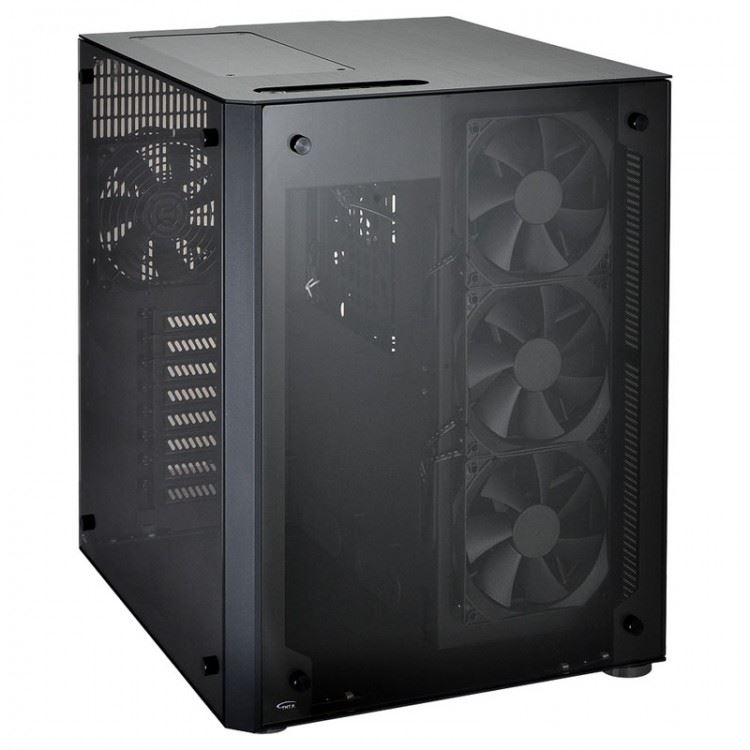 Lian Li PC-O8WX táp nélküli ablakos ház fekete Lian Li PC-O8WX táp nélküli ablakos ház fekete