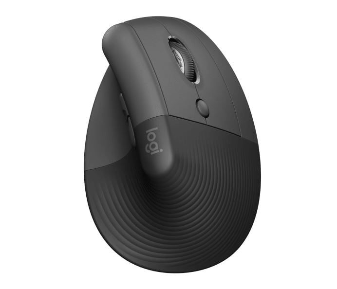 Logitech Lift for Business jobbkezes függőleges ergonómikus vezeték nélküli egér grafitszürke (910-006494) Logitech Lift for Business jobbkezes függőleges ergonómikus vezeték nélküli egér grafitszürke (910-006494)
