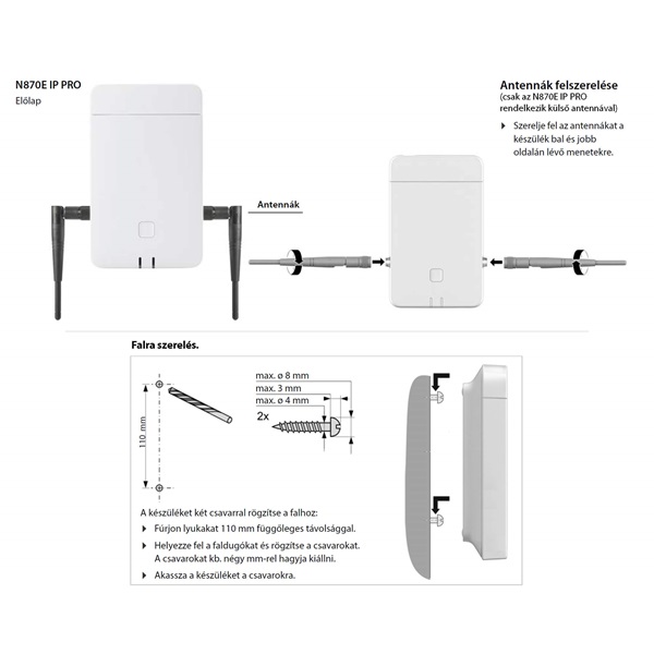Gigaset N870 IP PRO bázis Gigaset N870 IP PRO bázis