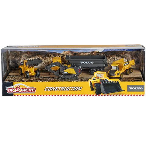 Simba Toys Majorette - Volvo Edition építőipari munkagépek 4db-os szett (212057287) Simba Toys Majorette - Volvo Edition építőipari munkagépek 4db-os szett (212057287)