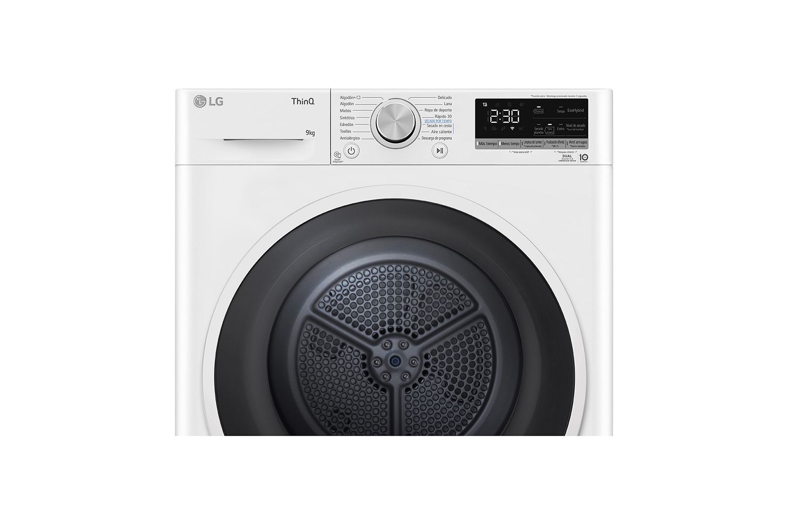 LG RH90V5AV6N Hőszivattyús szárítógép – 9 Kg, D Energiaosztály, WiFi
