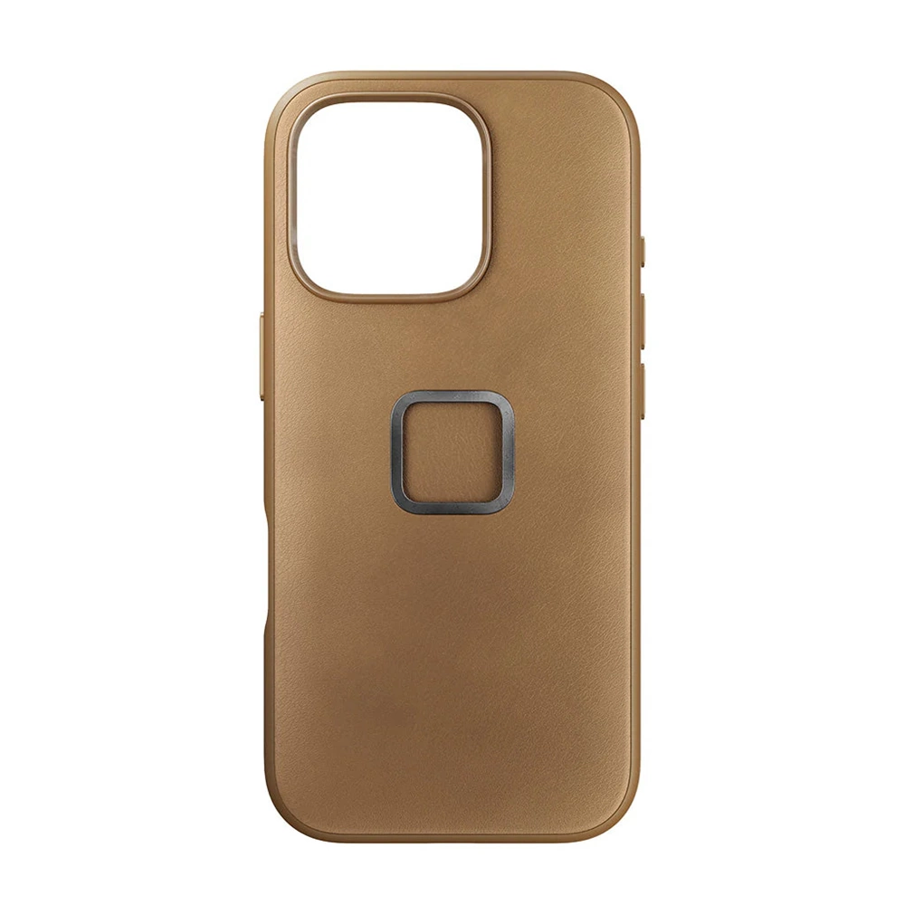 Peak Design Mobile Everyday Clarino Case iPhone 16 Pro Sötét Bézs Peak Design Mobile Everyday Clarino Case iPhone 16 Pro Sötét Bézs