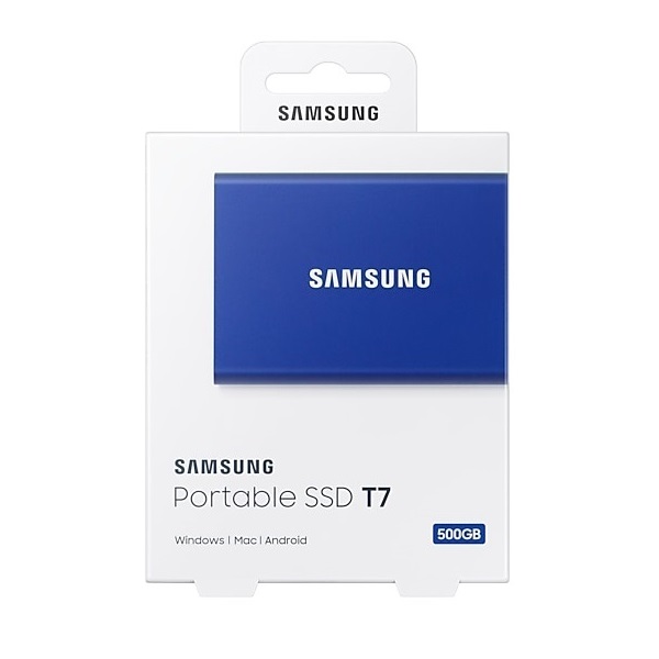 2TB Samsung T7 külső SSD meghajtó kék (MU-PC2T0H) 2TB Samsung T7 külső SSD meghajtó kék (MU-PC2T0H)