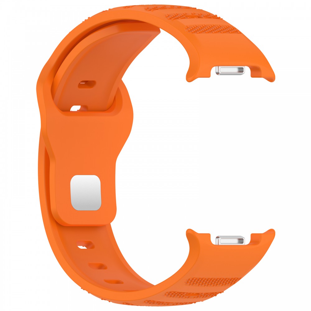 Samsung Galaxy Watch 8/Classic bordázott óraszíj,22mm,Narancs