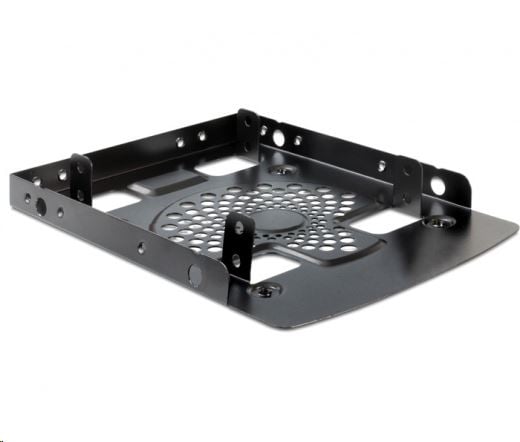 Delock 3.5" -> 2x2.5" beépítő keret fekete (18198)