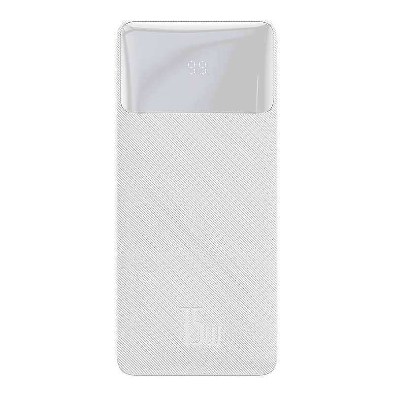 Baseus Bipow Powerbank10000mAh 2xUSB USB-C 15W fehér (PPDML-I02)