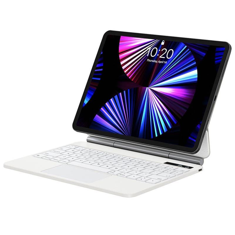 Baseus Brilliance Pro iPad 10 10.9" tok billentyűzettel fehér (ARJK020002) Baseus Brilliance Pro iPad 10 10.9" tok billentyűzettel fehér (ARJK020002)