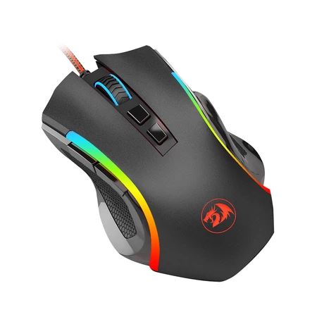 Redragon Griffin gaming egér fekete (M607 / 75093)