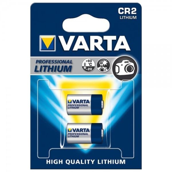 Varta CR2 Lithium elem 2db (6206301402 / 4008496537402)