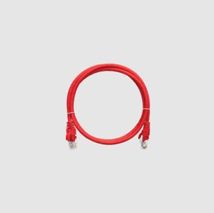 Nikomax Patch kábel S/FTP, CAT6a, LSZH, 3m, piros