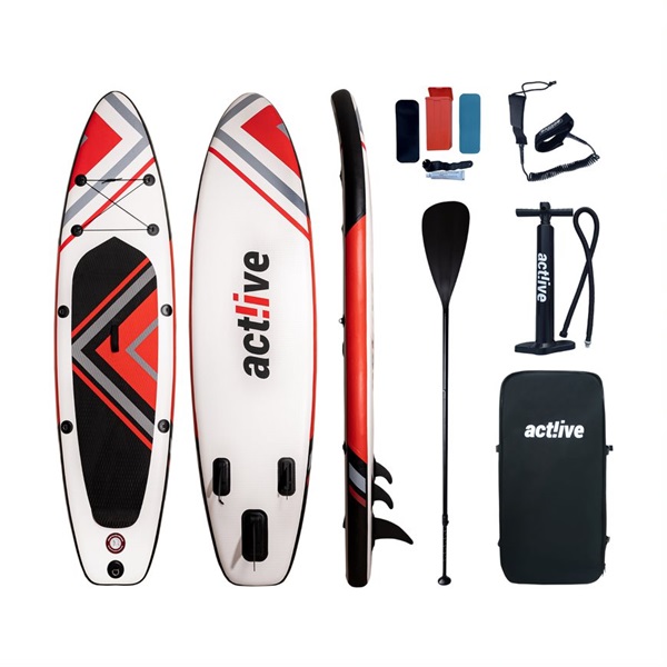 Act!ive SB-005-R Cannon Beach SUP deszka piros-fehér