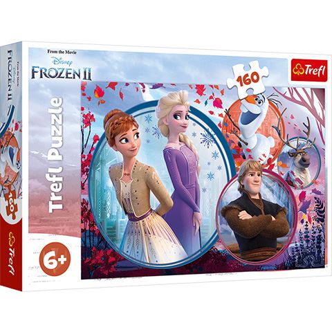 Trefl Jégvarázs 2: Nővérek kalandja 160db-os puzzle (15374) Trefl Jégvarázs 2: Nővérek kalandja 160db-os puzzle (15374)