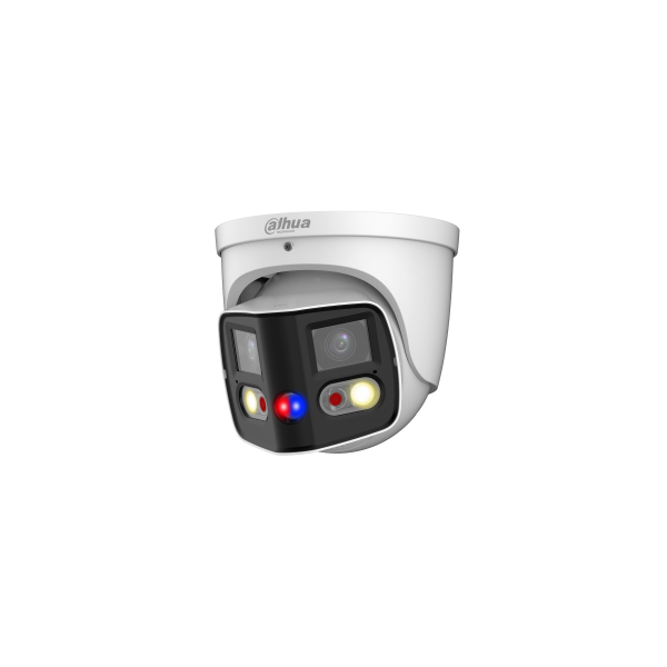 Dahua IP dual turretkamera - IPC-PDW3849-AS-PV (8MP, 2,8mm; H265+, IP67, IR+LED20m, ICR, WDR, PoE, mikrofon, AI; Tioc) Dahua IP dual turretkamera - IPC-PDW3849-AS-PV (8MP, 2,8mm; H265+, IP67, IR+LED20m, ICR, WDR, PoE, mikrofon, AI; Tioc)