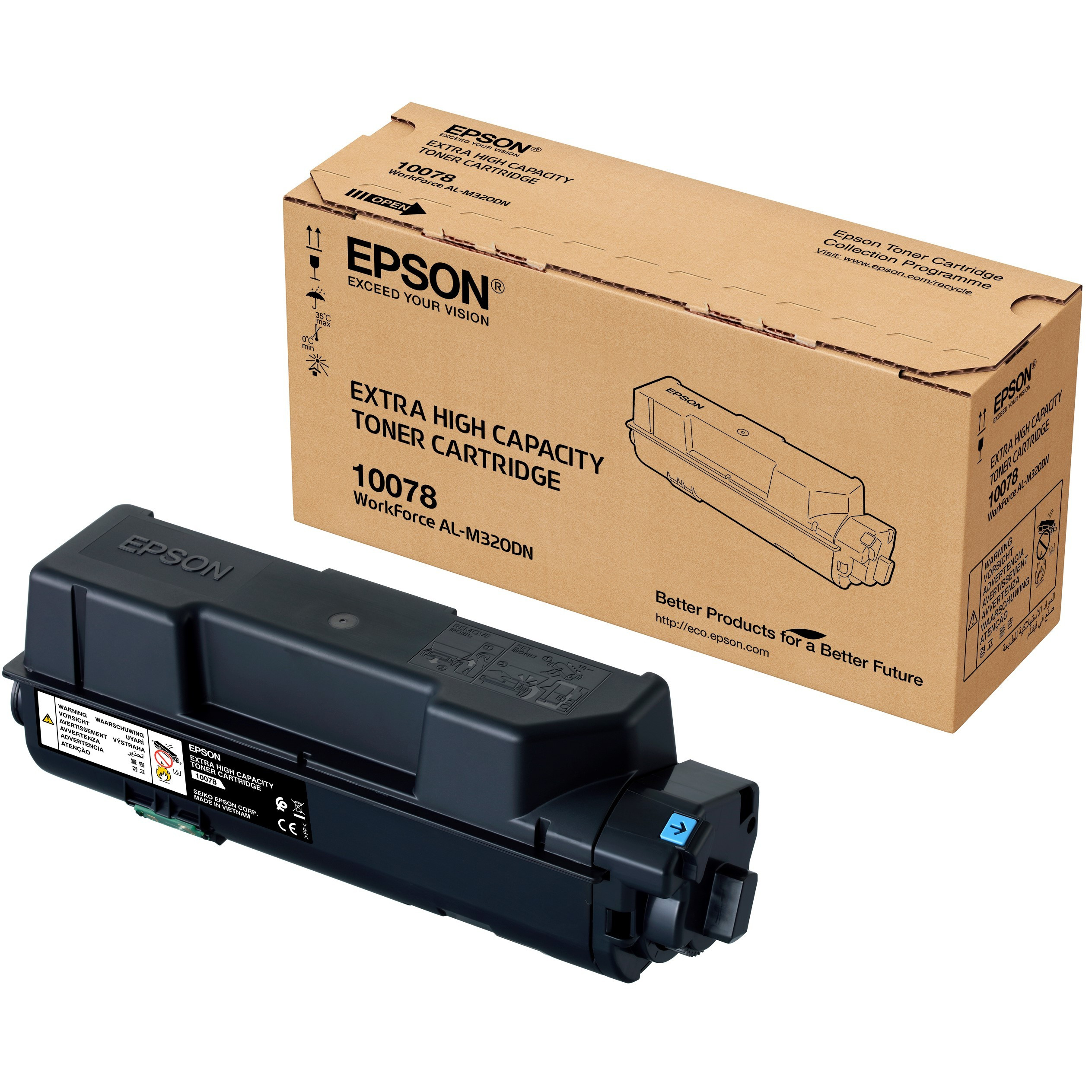 Epson 10078 Fekete eredeti toner
