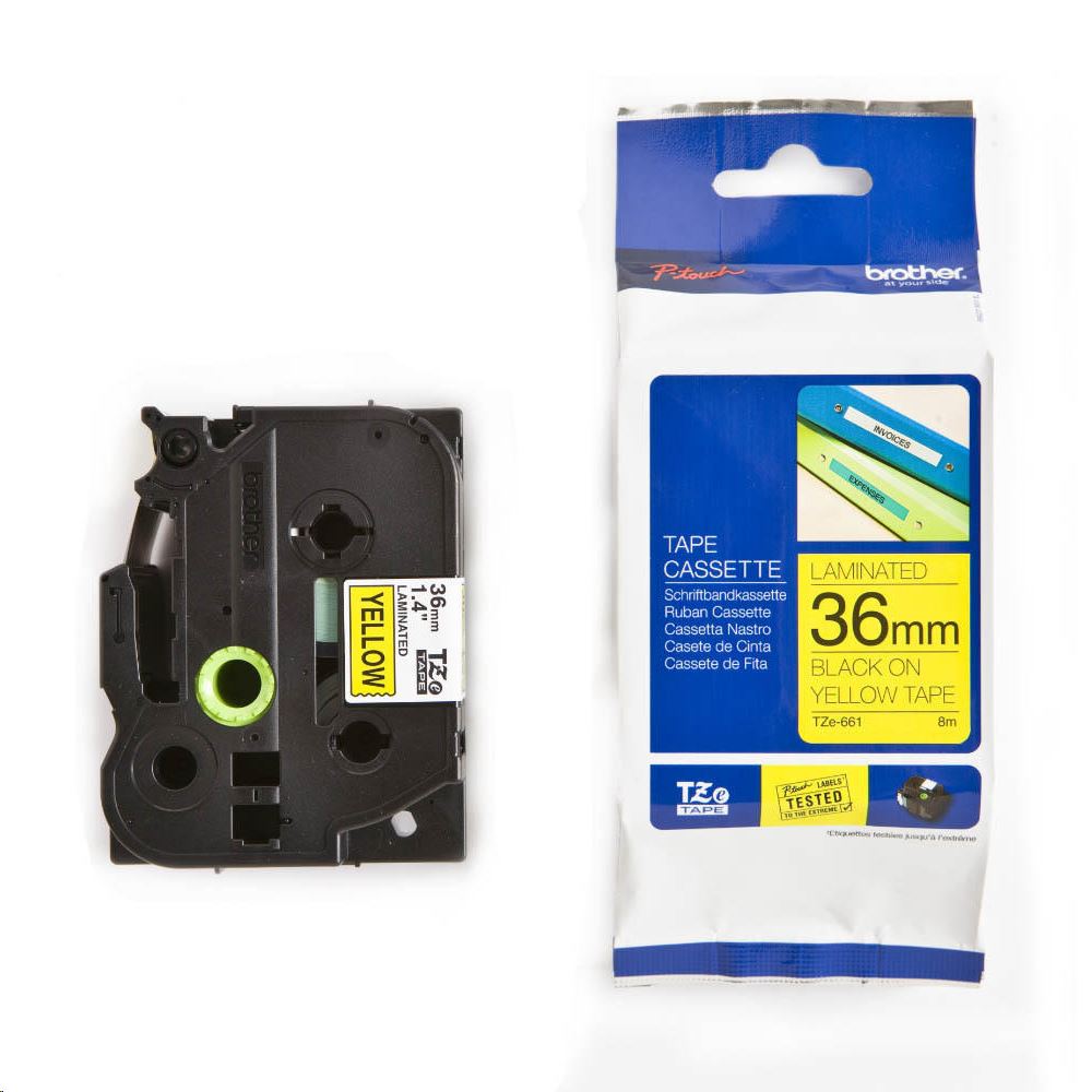 Brother P-touch TZe-661 szalag (TZE661) Brother P-touch TZe-661 szalag (TZE661)