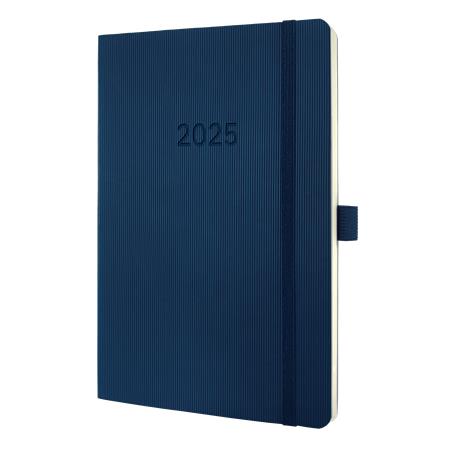 Sigel Naptár, A5, heti, 2025, puha borító,  "Conceptum", éjkék (SIC2532)