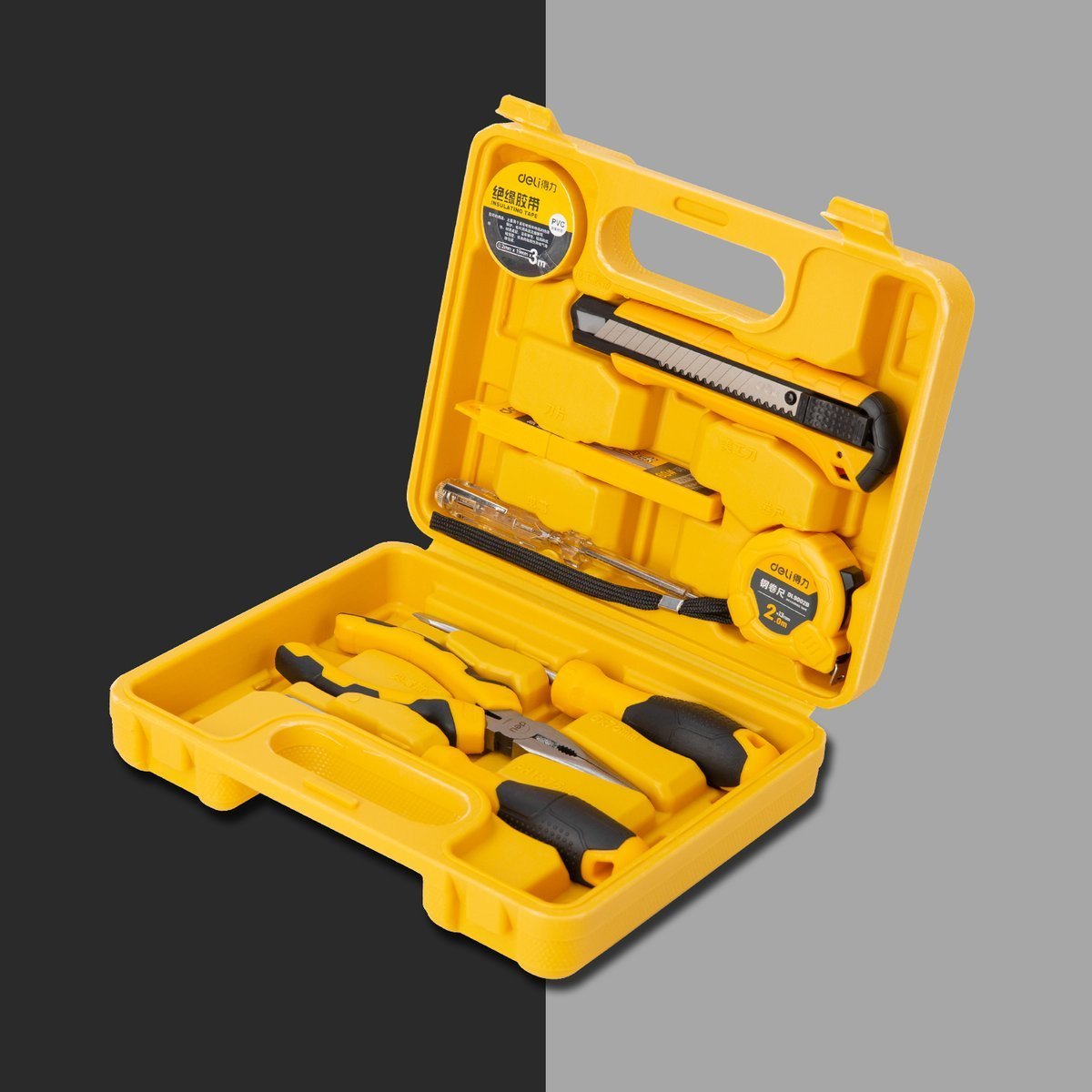 Deli Tools EDL1008J 8 részes szerszámkészlet Deli Tools EDL1008J 8 részes szerszámkészlet
