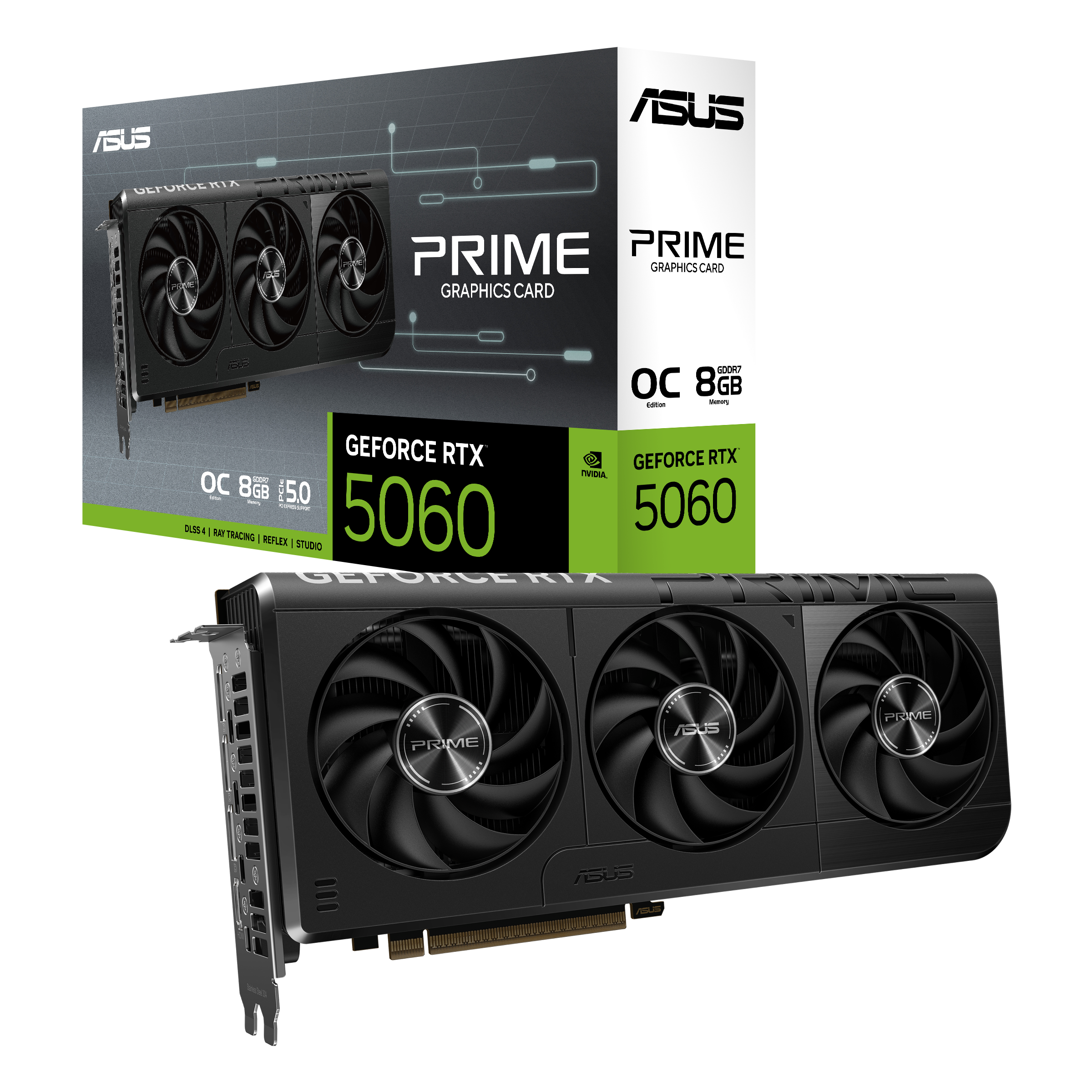 ASUS PRIME GeForce RTX 5060 8GB videókártya ASUS PRIME GeForce RTX 5060 8GB videókártya