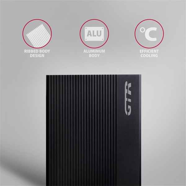 Axagon EE35-GTR USB-C 3.2 Gen 1 SATA 6G 3,5" fekete HDD/SSD ház Axagon EE35-GTR USB-C 3.2 Gen 1 SATA 6G 3,5" fekete HDD/SSD ház