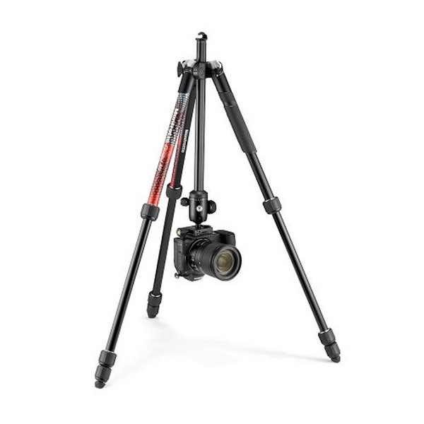 Manfrotto MKELMII4RD-BH Element MII állvány gömbfejjel piros