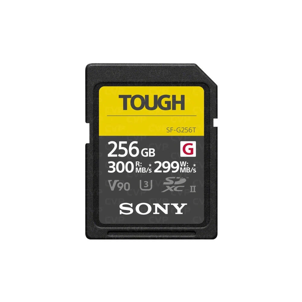 SONY G Tough SDXC V90 UHS-II U3 300/299MB/s 256GB Memóriakártya