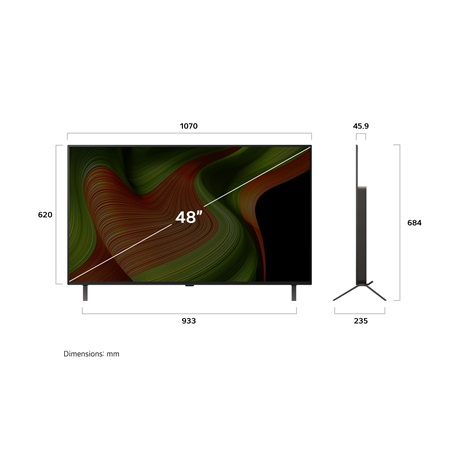 Lg OLED48B53LA UHD SMART OLED Televízió