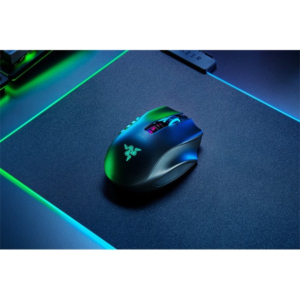 Razer Naga Pro vezeték nélküli egér fekete (RZ01-03420100-R3G1)