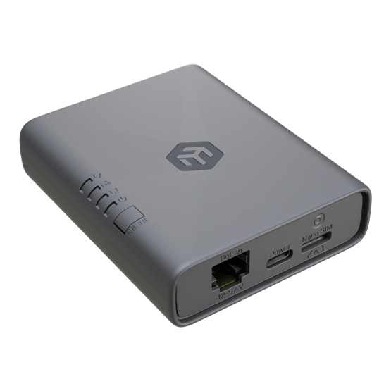 MikroTik KNOT LTE4 gateway  ipari LTE/BLE/GNSS csatlakozás