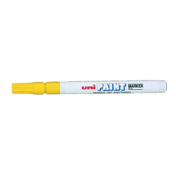 Uni PX-21 sárga lakkmarker Uni PX-21 sárga lakkmarker