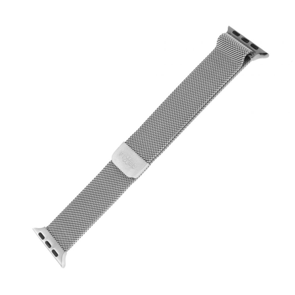 FIXED Apple Watch 38/40mm szíj rozsdamentes hálóval ezüst (FIXMEST-436-SL) FIXED Apple Watch 38/40mm szíj rozsdamentes hálóval ezüst (FIXMEST-436-SL)