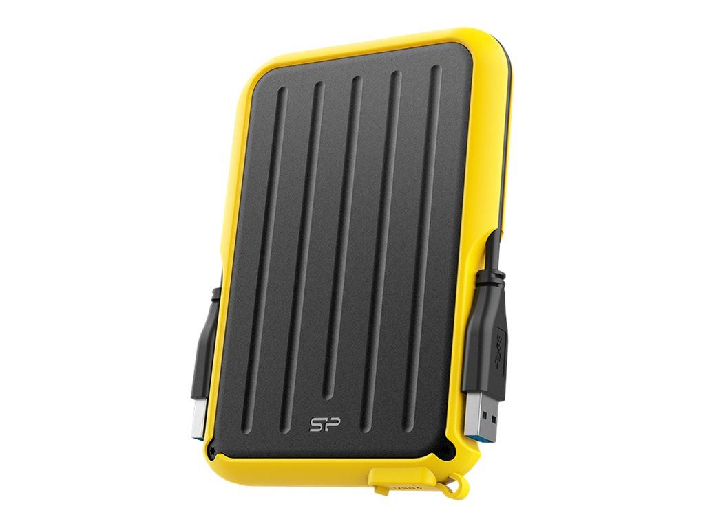 2TB 2,5" Silicon Power Armor A66 külső winchester fekete-sárga (SP020TBPHD66SS3Y)